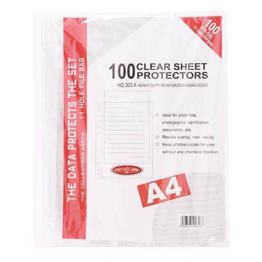 Bìa đục lỗ HQ 303 A DÀY 4 lạng