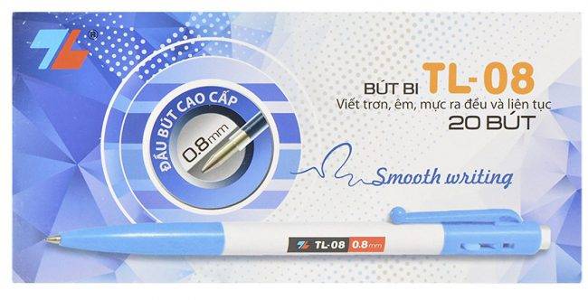 Bút bi Thiên Long TL-08 mực xanh But-bi-Thien_long-08 giá rẻ