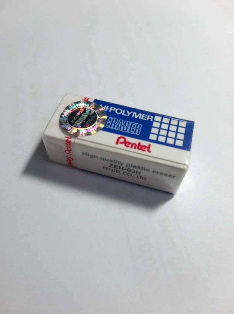 Gôm Pentel nhỏ Chính Hãng (H.03) - Văn phòng phẩm Sơn Ca