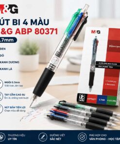 Bút bi 4 màu M&G ABP 80371