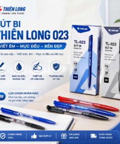 Cây viết bi TL 023 xanh đỏ đen giá tốt