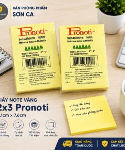 Giấy ghi chú 2x3 Pronoti tiện lợi