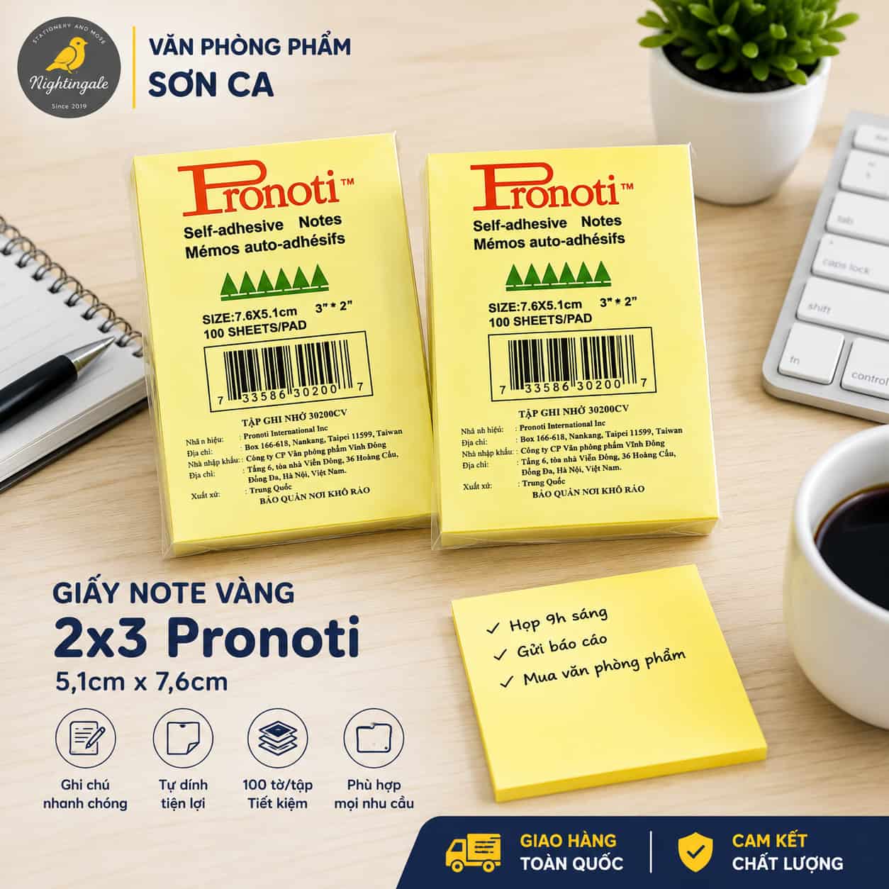 giay-ghi-chu-2x3-pronoti-tien-loi Giấy ghi chú 2x3 Pronoti tiện lợi