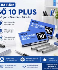 Kim bấm số 10 Plus 30-122 chính hãng
