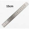 Thước kẻ sắt 15cm (metal ruler)