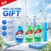 Nước lau kiếng Gift chai 580ml lau sạch