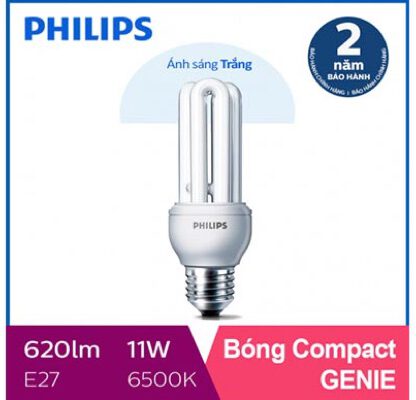 Bóng đèn Compact Philips 11W 7E_4 giá rẻ
