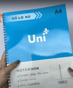 Sổ gáy lò xo A4 100 trang