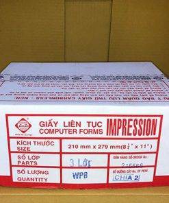 Giấy in liên tục của hãng Liên Sơn