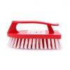 Bàn chải chà sàn có tay cầm lớn màu đỏ