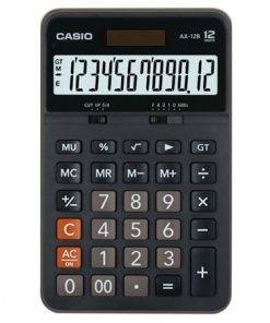 Máy tính cầm tay Casio AX 12B chính hãng_3