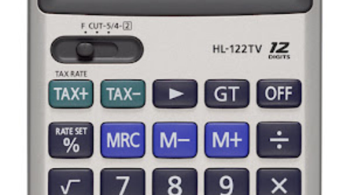 Máy tính Casio HL-122TV chính hãng Văn phòng phẩm Sơn Ca