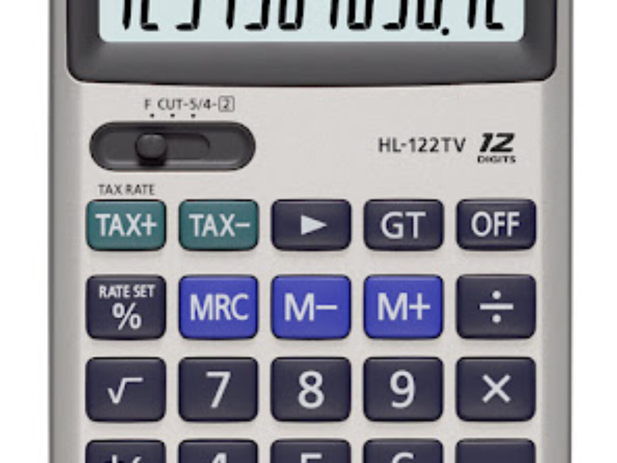 Máy tính Casio HL-122TV chính hãng Văn phòng phẩm Sơn Ca