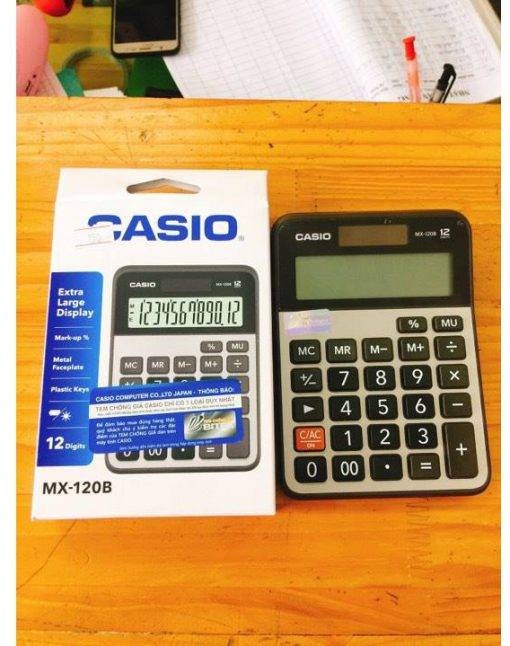 Máy Tính Casio MX-120B Chính Hãng - Văn Phòng Phẩm Sơn Ca