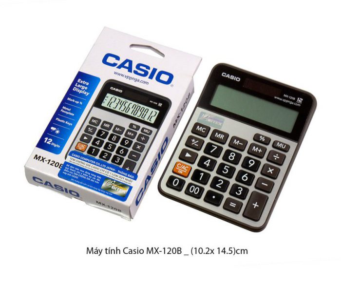 May Tinh Casio Mx 12b Chinh Hang Văn Phong Phẩm Sơn Ca