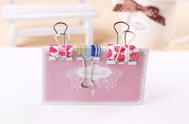 Kẹp bướm cho văn phòng thêm sinh động