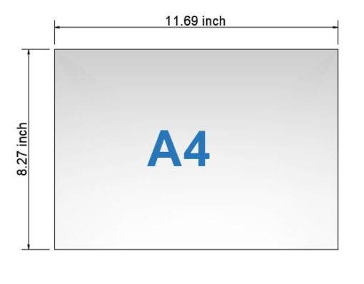 Größe Eines Din A4 Blattes sonca.vn