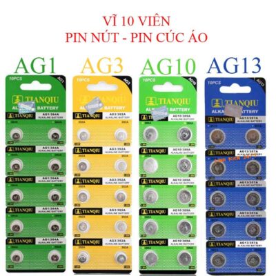 Pin AG10 và AG13 giá rẻ
