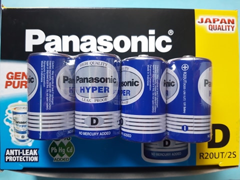 Pin đại Panasonic bao nhiêu tiền một hộp?