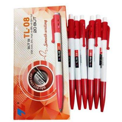 Bút bi Thiên Long nổi tiếng màu đỏ