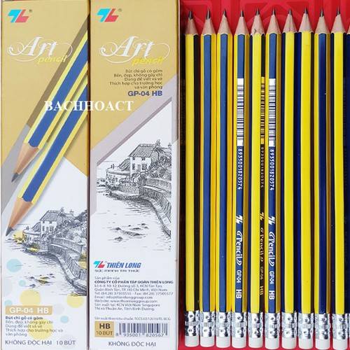 1 hộp bút chì bao nhiêu cây