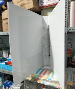 Bìa 4 còng kiếng trắng A3 dọc giá rẻ