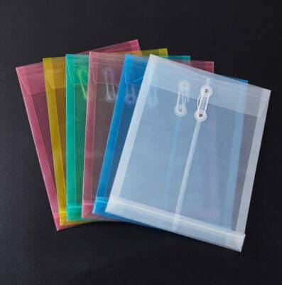 Bìa nhựa nút dây thắt đứng có đáy giá ưu đãi TPHCM