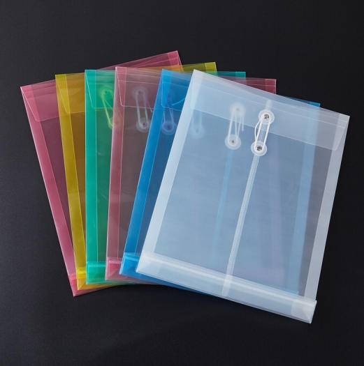 Bìa nhựa nút dây thắt đứng có đáy giá ưu đãi TPHCM