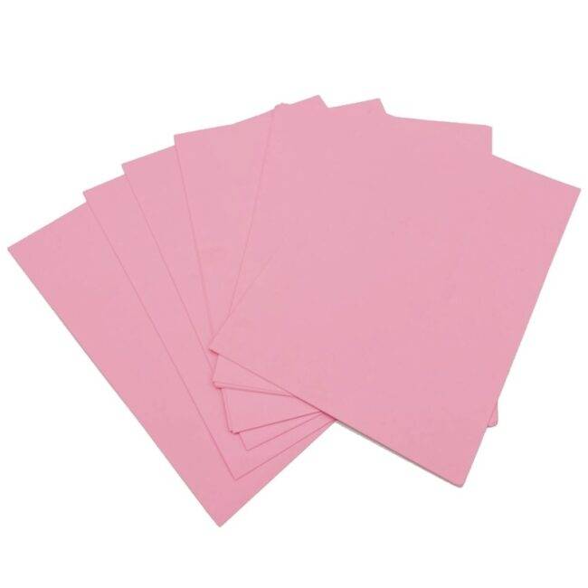 Giấy bìa cứng A4 màu hồng uy tín chất lượng