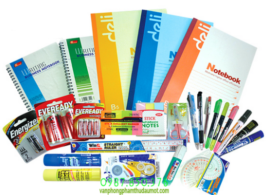 Văn phòng phẩm Thủ Dầu Một Bình Dương giá rẻ chất lượng tốt