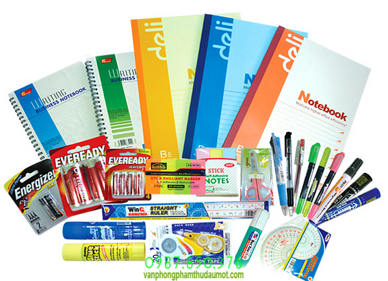 Văn phòng phẩm Thủ Dầu Một Bình Dương giá rẻ chất lượng tốt