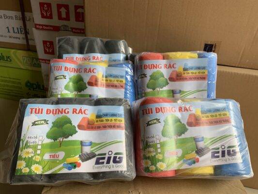 Các size túi đựng rác thông thường gồm những loại nào?
