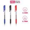 Bút bi giá rẻ Deli 0.7mm (CQ29-BK-CQ29-BL) chất lượng đảm bảo