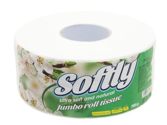 Giấy vệ sinh cuộn lớn Softly