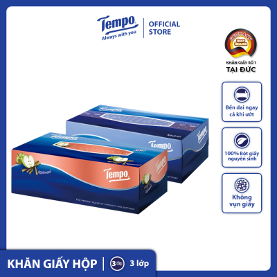 Tempo Tissue Box Tempo Tissue Box