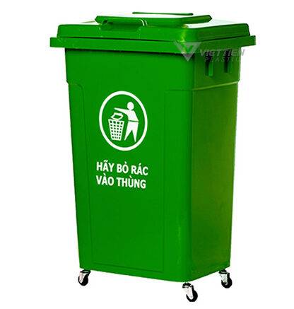 Thùng rác 90L nắp lật Thùng rác 90 lít nắp lật
