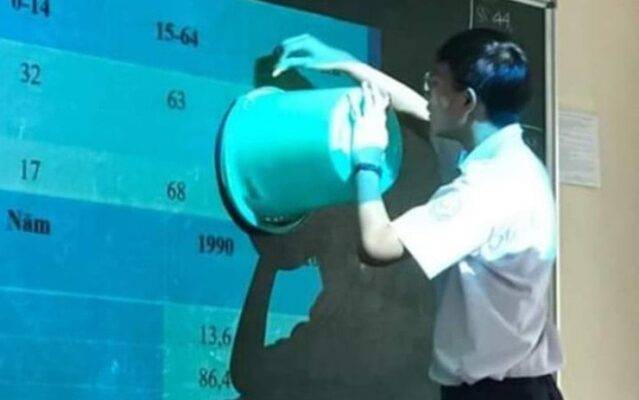 Cách vẽ hình tròn không dùng compa - Dùng vật có đáy tròn