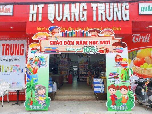 Điểm bán lẻ, bên trong siêu thị HT