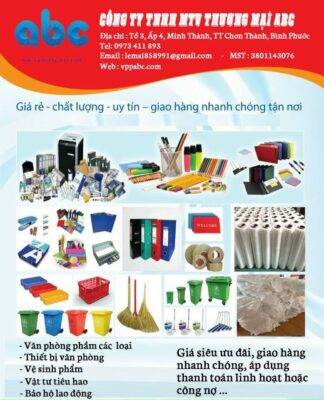 văn phòng phẩm Chơn Thành Bình Phước – Văn phòng phẩm ABC