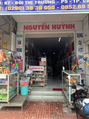 Cửa hàng văn phòng phẩm ở Cà Mau –  Nhà sách Nguyễn Huỳnh Cà Mau