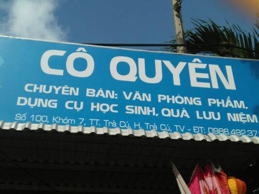 Cửa hàng VPP Cô Quyên