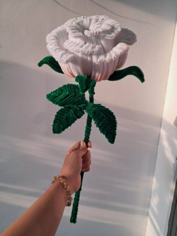 3 cách làm hoa hồng khổng lồ đẹp nhất - Cách làm hoa hồng bằng kẽm nhung