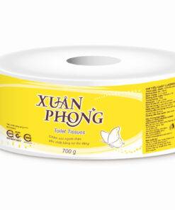 Giấy vệ sinh cuộn lớn Xuân Phong mẫu mã đẹp, chất lượng tốt