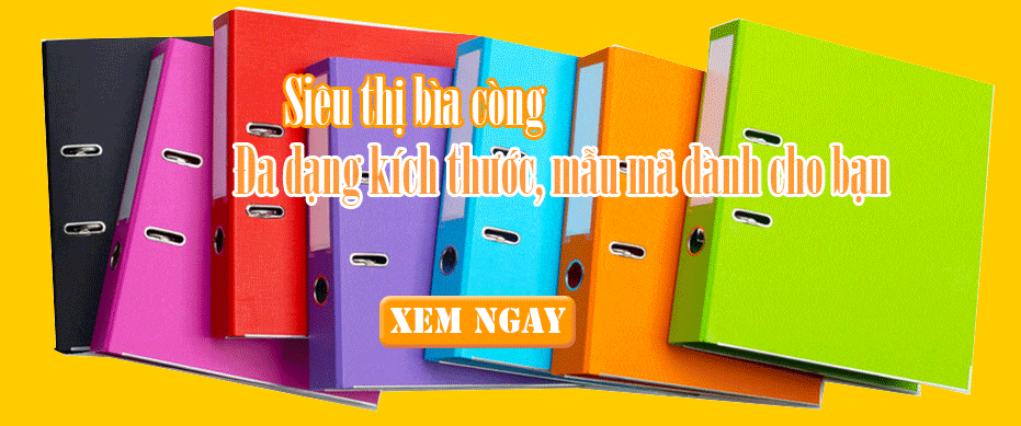 Siêu thị bìa còng Sơn Ca uy tín chất lượng