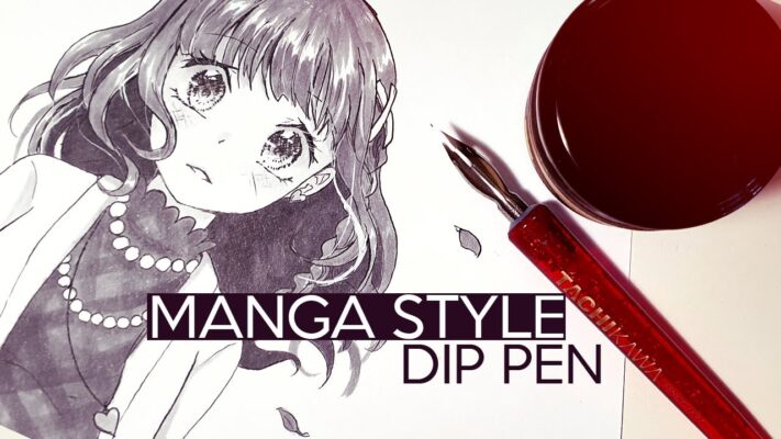 Bút sắt vẽ manga chất lượng