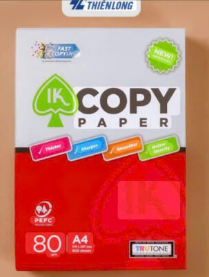 IK Copy Paper cũng là dòng A4 đáng mua
