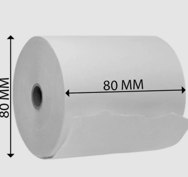 Giấy in bill KT 80 x 80 mm Giấy in bill KT 80 x 80 mm