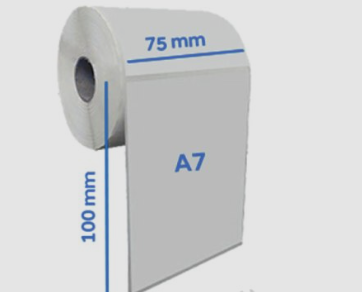 Giấy in nhiệt A7 được dùng rất phổ biến thay thế cho hoá đơn viết tay Giấy in nhiệt A7 được dùng rất phổ biến thay thế cho hoá đơn viết tay