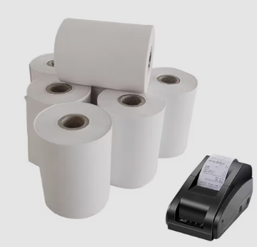 Giấy in nhiệt máy quẹt thẻ được bán tại các cửa hàng VPP