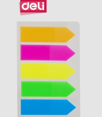 Giấy note nhỏ dài được dùng để đánh dấu trang Giấy note nhỏ dài được dùng để đánh dấu trang